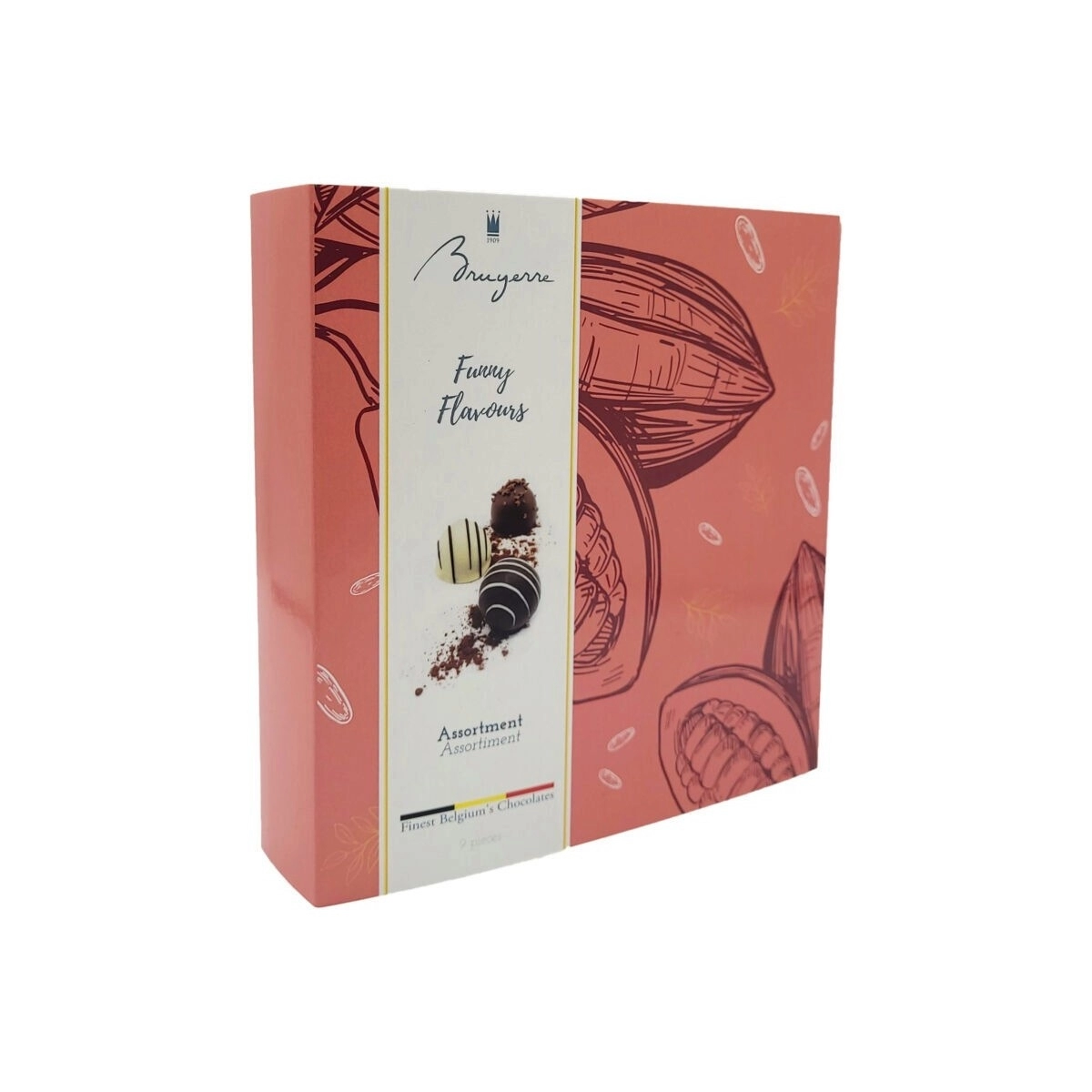Praline Belgiene Asortate Pink Bruyerre 115G